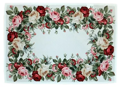 Produktbild von Tischwäsche mit Rosen 35 x 50 cm