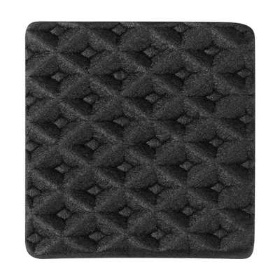 Obrázek produktu pro Walteco Protiskluzové podložky EVA 19x19mm, samolepicí, černé, 8 ks