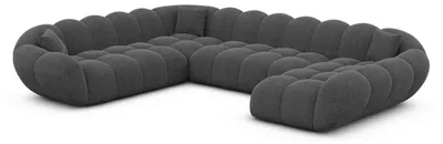 Produktbild von XXL Wohnlandschaft Maleron U-Form aus Stoff