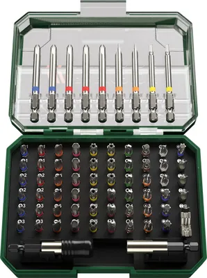 Produktbild von PARKSIDE® Bit-Set 71tlg./ 56tlg. PBS3 A2 (bit set 71 tlg. mit spezial-bi)