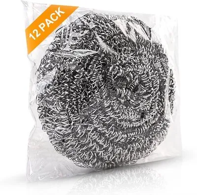 Produktbild von Famanu Reinigungsschwämme 12er Set - Edelstahl