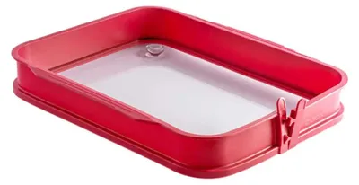 Obrázok produktu pre Pečacia forma so skleneným dnom 37x31x6,5 cm/3,8 L COOX
