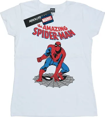 Produktbild von Marvel - "The Amazing Spider-Man" T-Shirt für Damen BI34273 (M) (Weiß)