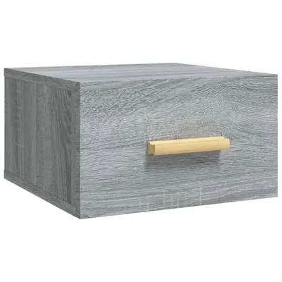 Immagine prodotto di Comodino a Muro Grigio Sonoma 35x35x20 cm
