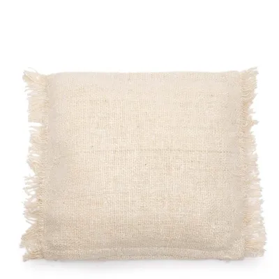 Image de Bazar Bizar Housse de coussin coton crème 60x60x10cm