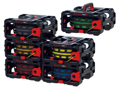 Produktbild von RUNPOTEC CB 260 Cable Box 10217 Einzeladerabroller 6 Boxen