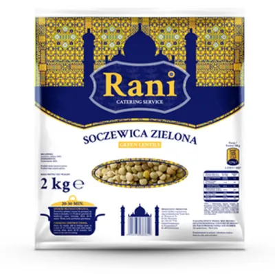 Obrázek produktu pro Zelená čočka Rani 2 kg