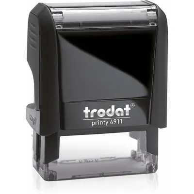 Produktbild von trodat Textstempel, individualisierbar printy 4911 selbstfärbend schwarz