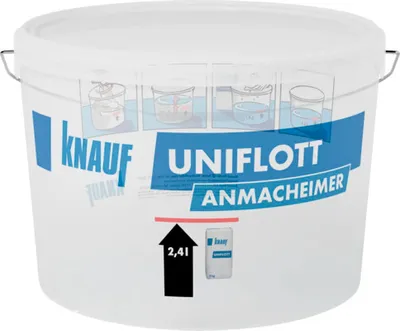 Produktbild von Knauf Anmacheimer für Uniflott Spachtelmasse 7,5 l