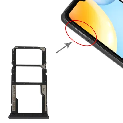 Produktbild von SIM Card Tray + Micro SD Card Tray Karten Halter Redmi 10C / Redmi 10 / Poco C40