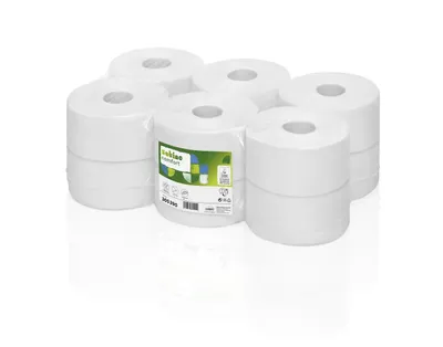 Produktbild von Satino jt1 Mini Jumbo Toilettenpapier 3-lagig (12x 120 Meter)