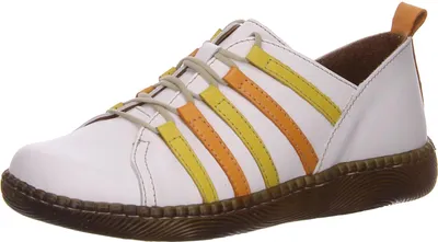 Produktbild von Gemini Schnürhalbschuhe in weiss/weiss kombi, Gr. 38