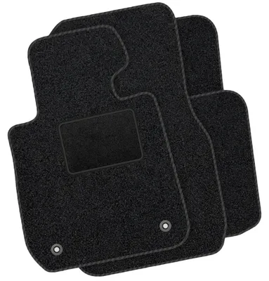 Produktbild von Bodenmatten, maßgeschneidert, strapazierfähiges Material, schwarz