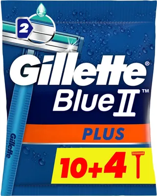 Zdjęcie produktu dla GILLETTE Blue II Plus 14 ks