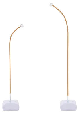 Produktbild von Flexibler Bogenrahmen für Ballons – Komplett mit Zubehör – Gold/Weiß