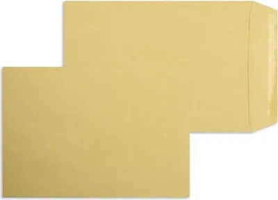 Produktbild von Versandtaschen 178x254mm 90g/qm gummiert VE=500 Stück braun
