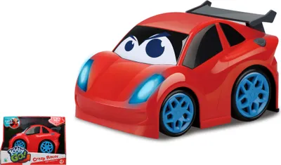 Zdjęcie produktu dla Kiddy Go! Samochód sportowy czerwony ze światłem i dźwiękiem, 19 cm