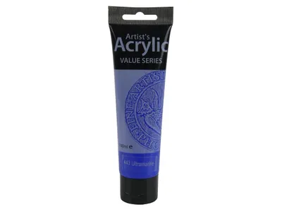 Zdjęcie produktu dla Farba Akrylowa 100ml Phoenix Ultramarine Blue - 443 Farby