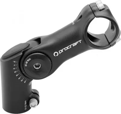 Produktbild von Procraft Vorbau Adjustable Pro -10° bis 60° / 31,8 mm Schwarz - verstellbar u...