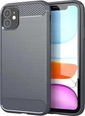 Produktbild von Cadorabo Hülle für Apple iPhone 11 in Grau Schutzhülle TPU Case Cover Etui Handyhülle