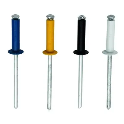 Productafbeelding van Rapid 5000403, Klinknagel, Aluminium, Staal, Meerkleurig, Voor auto's, RP10, RP40 Multi, RP60 Multi, RP100 Multi, RP150 Multi, 4 mm