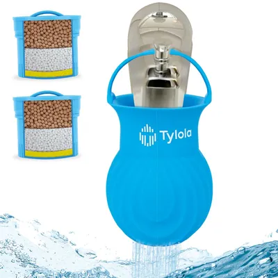 Wasserfilter 502 Stück, Fluorid- & Chlor-Entfernung, Silikon/Gummi