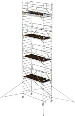 Produktbild von MUNK Rollgerüst SG mit Doppelplattform 1,35x3,00m und Ausleger 11,51m AH