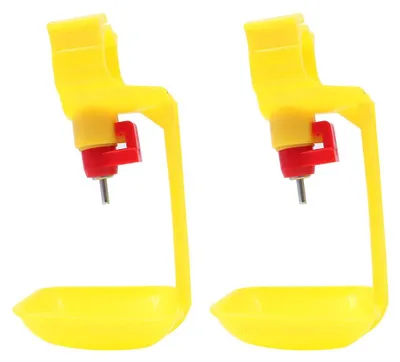 Automatische Tränkebecher für Geflügel, 2 Stück, 14 cm