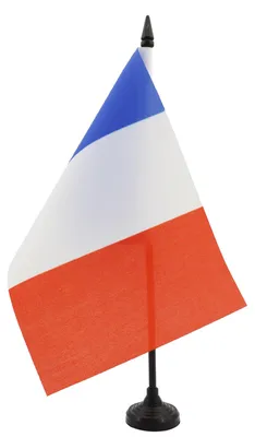 Produktbild von AZ FLAG Tischflagge Frankreich 21x14 cm Polyester 100D Kunststoffsockel