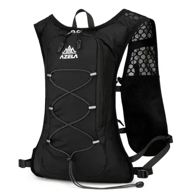 Produktbild von 5L Fahrradrucksack Laufrucksack Trekking Rucksack Trinkrucksack Ultraleicht Atmungsaktiv mit Reflektoren