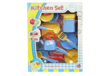 Image de Set de vaisselle de cuisine (jouet, jeu de rôle)