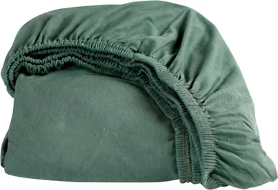 Produktbild von Cinderella Spannbettlaken Jersey - 80/90 x 210/220 & 100 x 200 cm - Grün | Zubehör Jugendzimmer