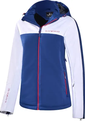 Produktbild von BLACK CREVICE - Damen Wintersport Jacke | Farbe: Blau/Weiß | Größe: 46