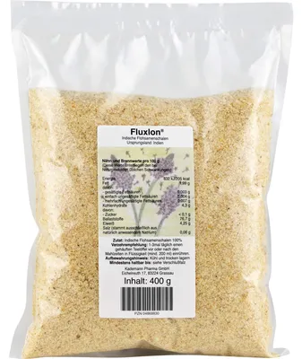 Produktbild von Fluxlon Indische Flohsamenschalen, 400 g Pulver