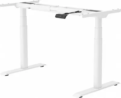 Immagine prodotto di Tavolo regolabile in altezza E8W-EUV3, senza piano, bianco