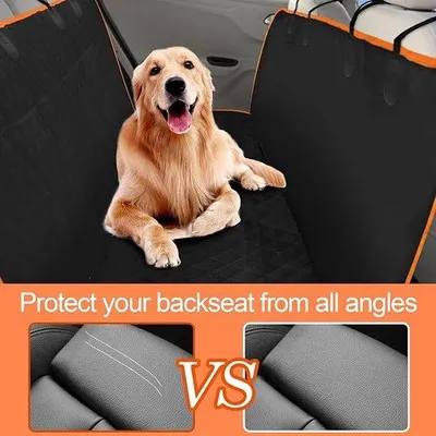 Image de Housse de protection pour coffre de voiture pour chiens – Imperméable et antidérapante, avec protection des côtés et du bord de chargement