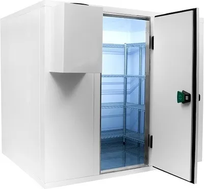 Produktbild von CHEFGASTRO Kühl- & Tiefkühlzelle POLARBEAR ohne Aggregat | 12cm Isolationsstärke | 9m³, HxBxT 220x270x210cm | Weiß