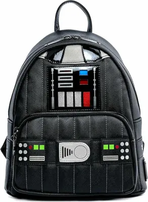 Zdjęcie produktu dla Loungefly - Plecak Star Wars Darth Vader 26cm | Modny Plecak na Co Dzień