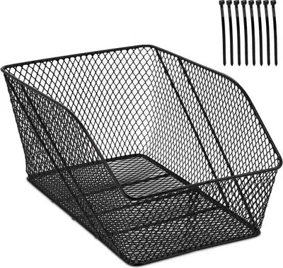Image de Panier de vélo pour porte-bagages