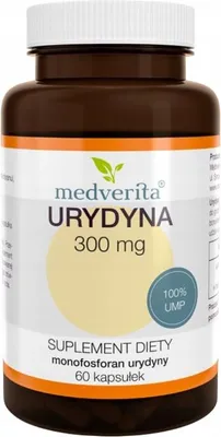 Produktbild von MEDVERITA Uridin 300 mg STRESS NERVEN 60 Kapseln