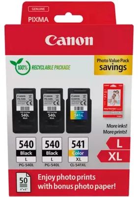 Immagine prodotto di Canon PG-540 L x2 / CL-541 XL Photo Value Pack