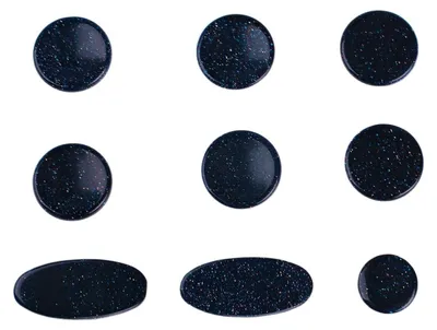 Produktbild von 9-teiliges Set Saxophon-Fingerpolster, Saxophon-Klappenknöpfe, Musikinstrumentenzubehör in verschiedenen Größen