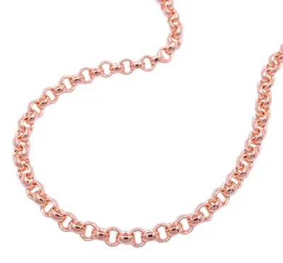 Produktbild von 2,5mm Erbs-Armband Armkette Erbskette aus 14Kt 585 Gold Rotgold 19cm