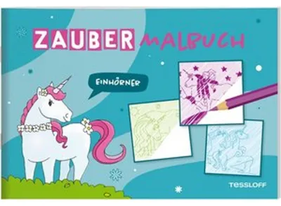 Produktbild von Zaubermalbuch. Einhörner