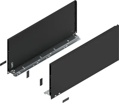 Immagine prodotto di BLUM LEGRABOX pure, telaio altezza F, NL 550, nero carbonio