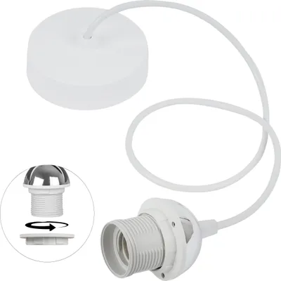 Produktbild von Flat Line 100 Weiss Kegelschale 50 Chrom