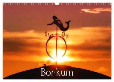 Produktbild von Borkum (Wandkalender 2027 DIN A3 quer), CALVENDO Monatskalender