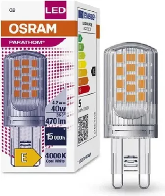 Zdjęcie produktu dla Ledvance LED PIN lampa G9 LEDPIN40300P4.2840CL LEDVANCE