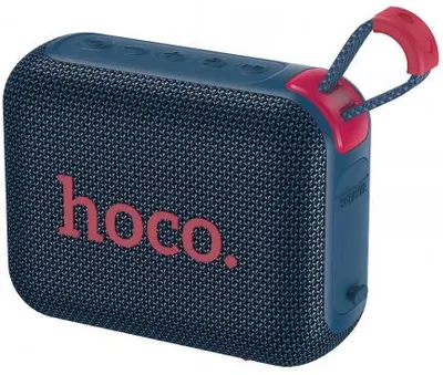 Produktbild von Tragbarer Lautsprecher Hoco HC31, wasserdicht, 10 W, TWS, RGB, Bluetooth, FM, dunkelblau