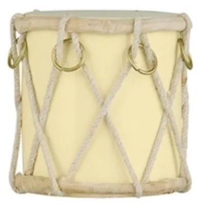 Produktbild von Ib Laursen Trommel Weihnachtsdekoration Creme – kleine Vintage Dekotrommel